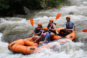 Go for river rafting