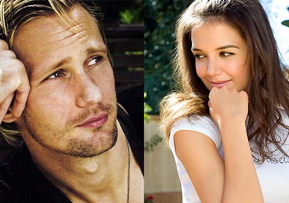 Alexander Skarsgard and Katie Holmes