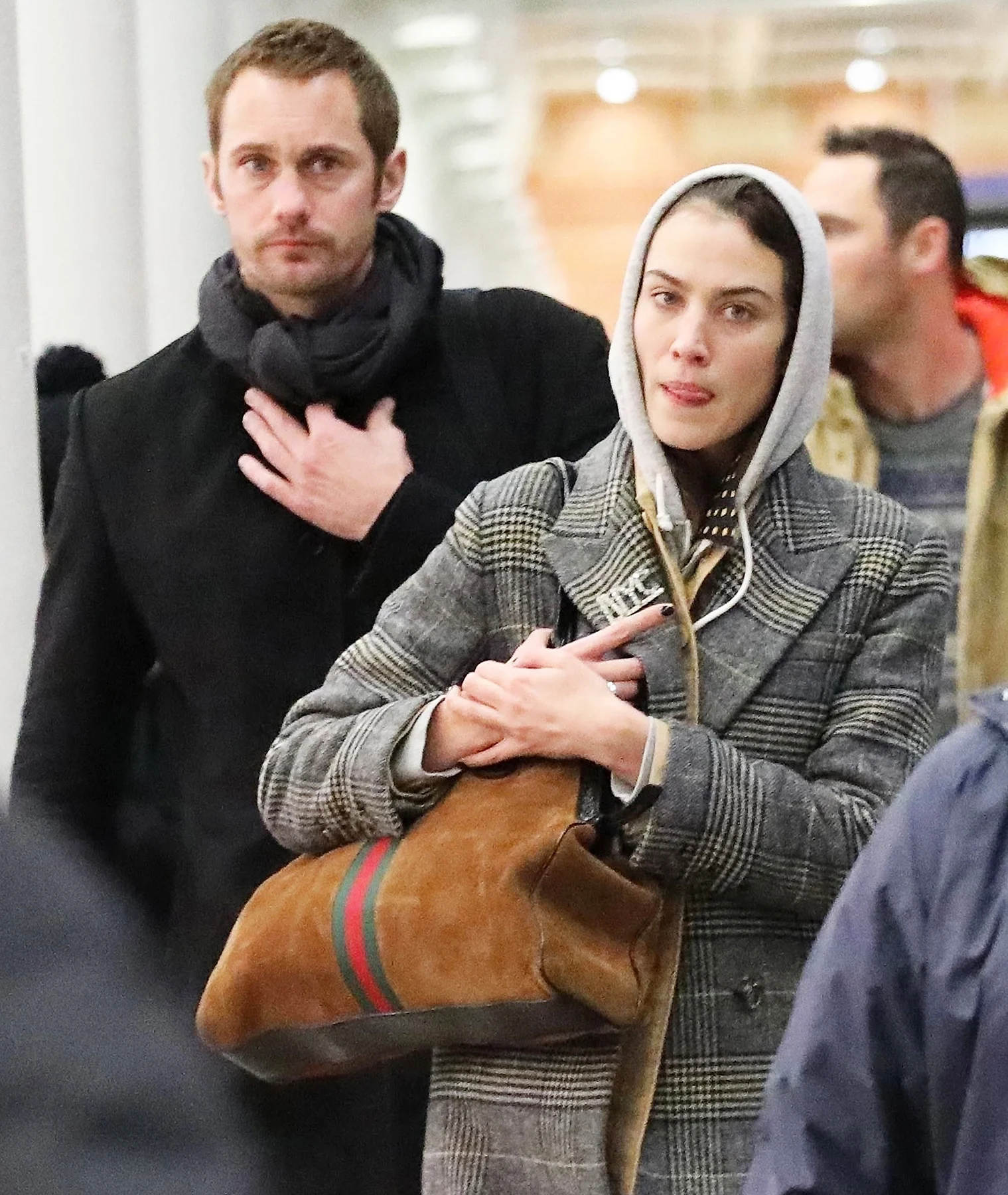 Alexander Skarsgard and Alexa Chung