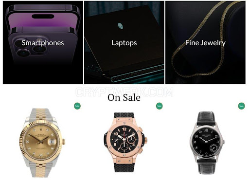 Crypto Luxury Store
