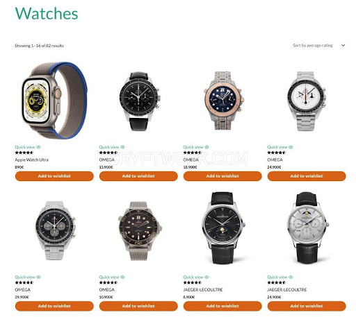 Crypto Luxury Store 