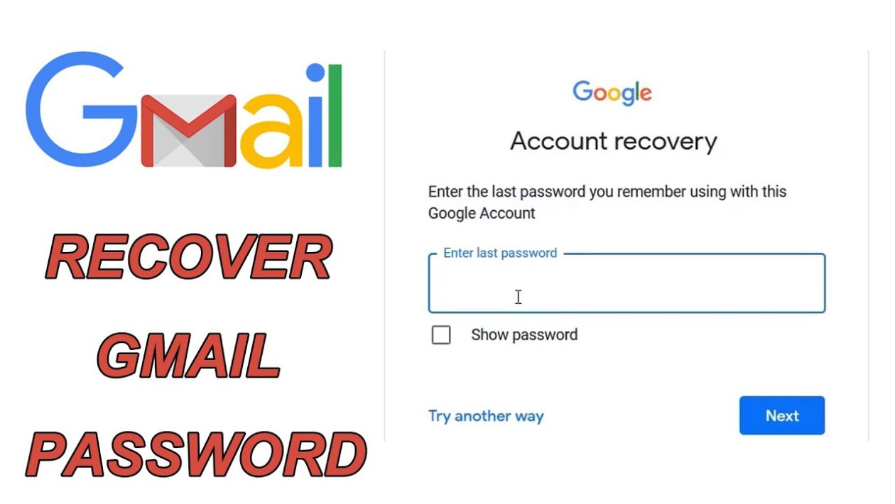 How to recover Gmail account