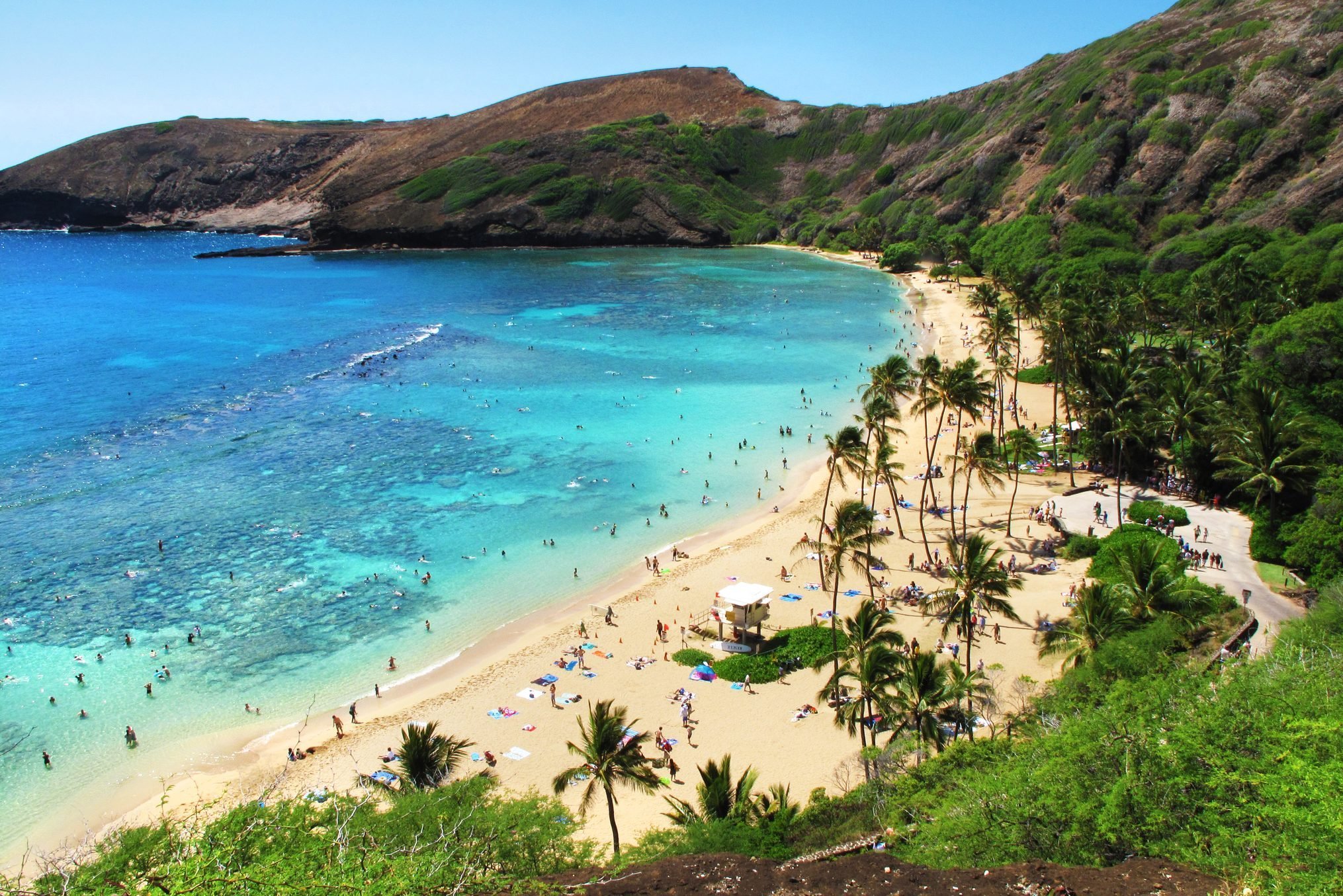 Blue Water Beaches in USA